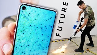 Samsung Galaxy A8s - Samsung Hole-Punch Display First Look - How Durable?