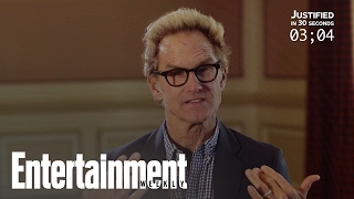 Jere Burns Recaps 'Justified' In 30 Seconds | Entertainment Weekly video