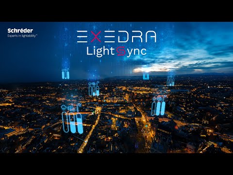 Schreder EXEDRA LightSync - Iluminación en sintonía con las necesidades reales