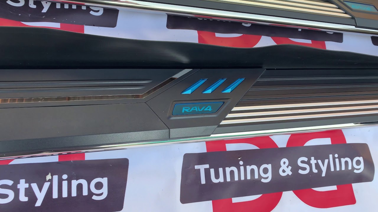 Боковые Подножки OEM V5 (2016-2018, 2 шт, Алюминий) Video 1