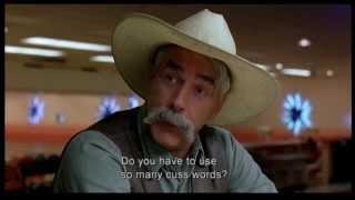 【SPOILERS】The Big Lebowski (clip 14 -part 3) &quot;Do you have to use so many cuss words?&quot;