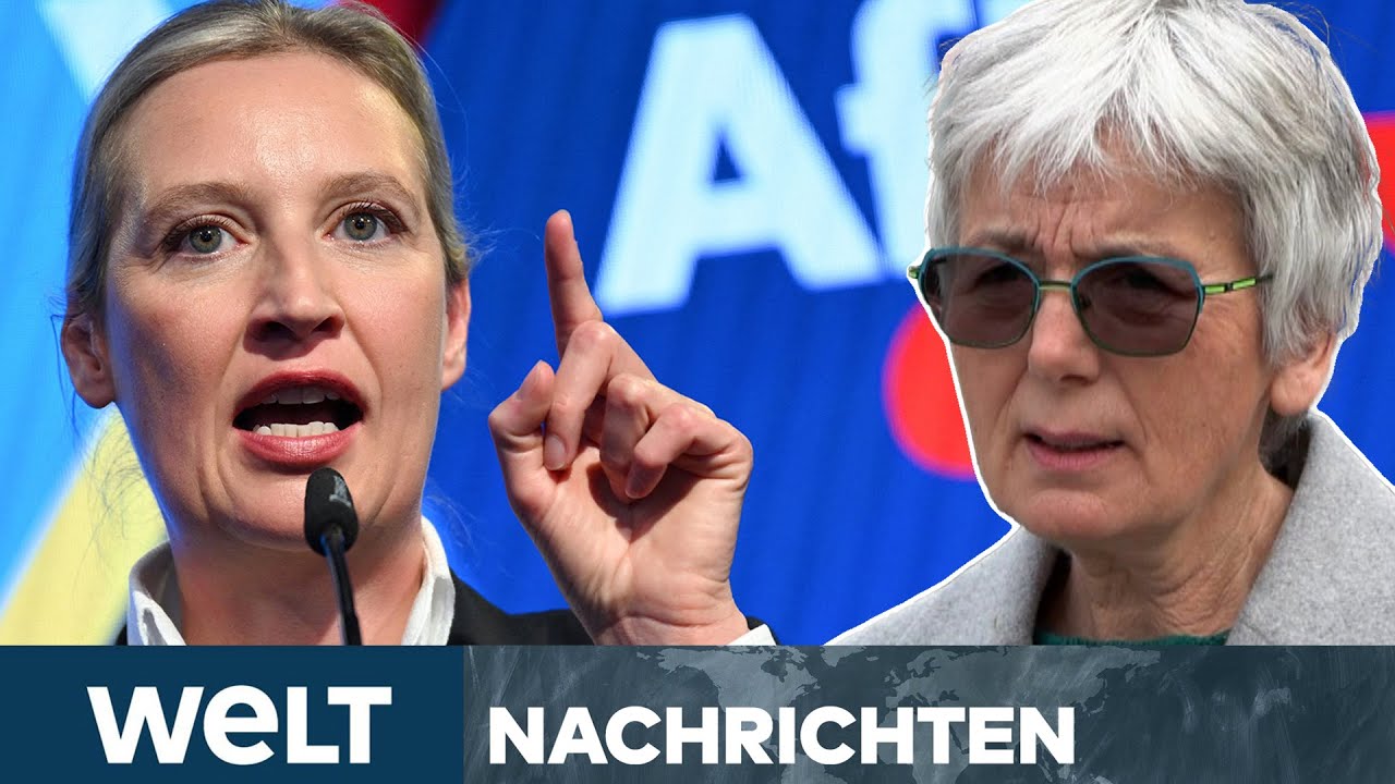 DEUTSCHLAND: Brandmauer ist gefallen! Antrag der Grünen erhält Mehrheit durch AfD | WELT STREAM
