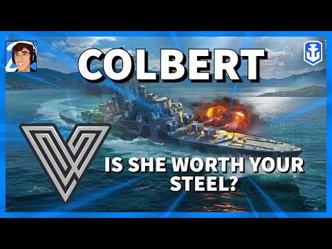 Colbert, She Wasn't Nerfed at All. World of Warships Legends 4K