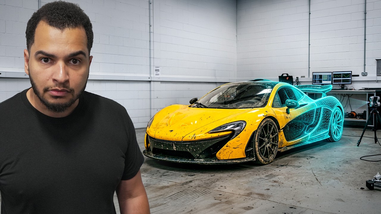 Building A Carbon Fiber Body For My Flooded McLaren P1 From Scratch Is Harder Than You Can Imagine