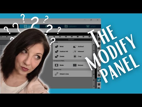 Silhouette Studio Tutorial - Learn How to Use The Modify Panel With Confidence!