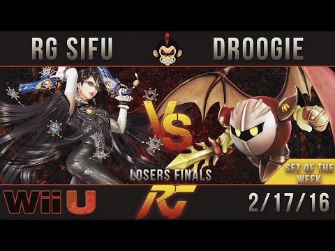 RG Smash Wii U Weeklies - RG Sifu (Bayonetta) Vs. Droogie (Metaknight) - Loser's Finals