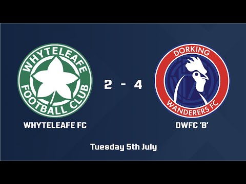 GOAL CAM: Dorking Wanderers 'B' Team vs Whyteleafe (Tue July 5th)