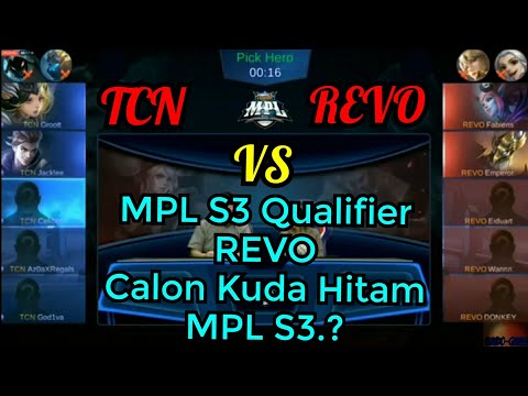 REVO VS Team Capcorn - MPL S3 Qualifier REVO Kuda Hitam di MPL S3..??