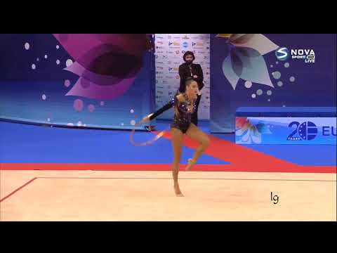 Vlada Nikolchenko Hoop All-around European Championships Varna 2021