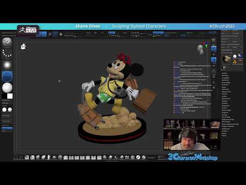 Sculpting Stylized Characters with Shane Olson