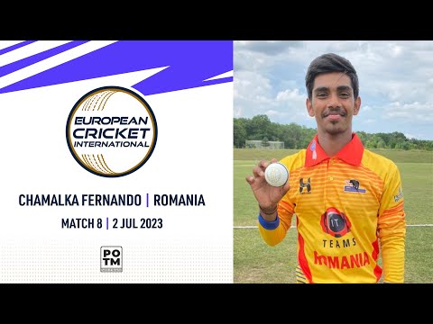 POTM: C.Fernando - ROM vs SVN | Highlights | ECI Sweden | 2 July 2023 | ECI23.083