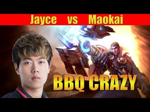 BBQ Crazy - Jayce Top Lane vs Maokai | KR LOL REPLAYS