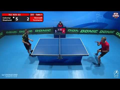 22:30 Liubomyr Sheshurak 3 - 0  Hennadii Yurchenko West 5 WIN CUP 06.11.2022 | TABLE TENNIS WINCUP