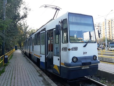 Cab View Linia 41 Bucuresti (traseu deviat)