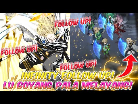 INFINITY FOLLOW UP! LU GOYANG PALA MELAYANG 😎 ONE PUNCH MAN THE STRONGEST INDONESIA
