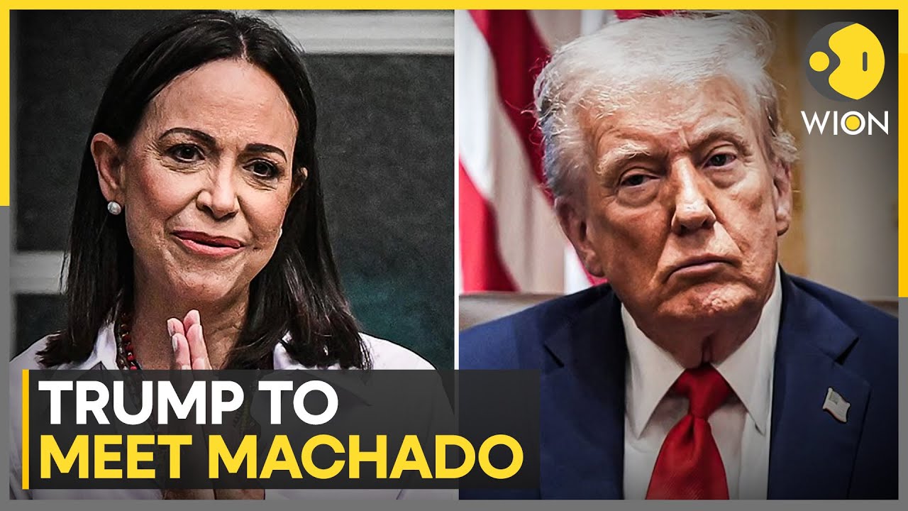 Trump-Machado Meet: US President Confirms Meeting with Nobel Laureate Machado in Washington