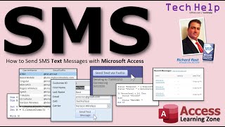 How to Send SMS Text Messages to a Mobile Cell Phone with Microsoft Access VBA. Also Works in Excel.