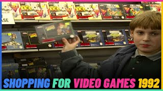 Shopping For Video Games In 1992