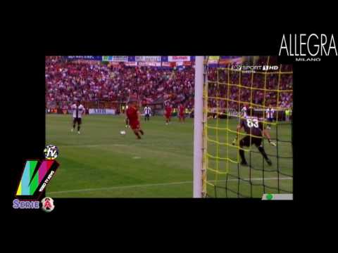 PARMA ROMA 1a2 SINTESI GOL TOTTI TADDEI LANZAFAME HIGHLIGHTS - SERIE A HD - 01-05-2010