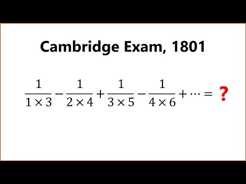 Can You Solve This Complex And Archaic 200-Year Old Cambridge Math Problem?