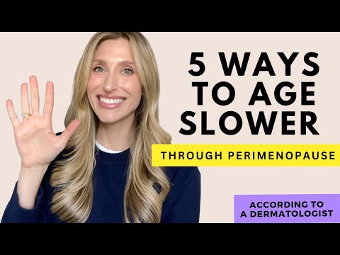 Do This NOW in Perimenopause: 5 Skincare Changes That Help You Age Slower | Dr. Sam Ellis