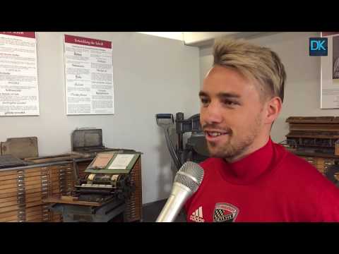 FCI-Stürmer Thomas Pledl im Derbyfieber