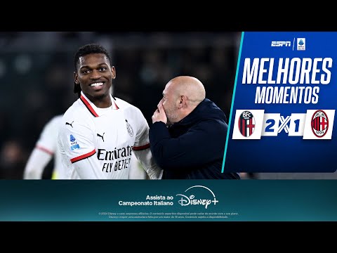 Gols e lances de Bologna x Milan