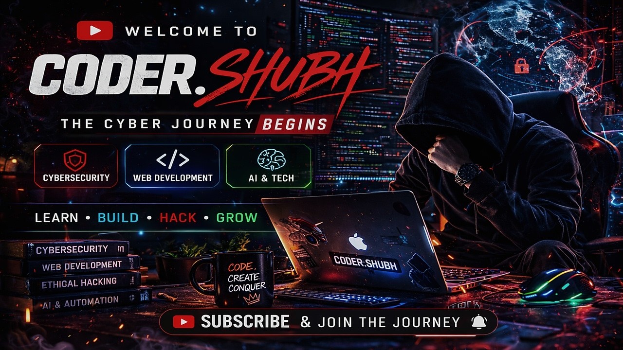 Welcome to CODER.SHUBH | The Beginning