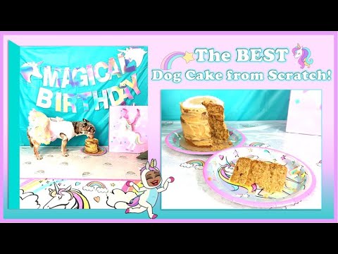 The BEST Dog Cake Recipe from Scratch! (Human-Friendly Too!)