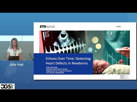 Julia Vogt | Echoes Over Time: Detecting Heart Defects in Newborns | CGSI 2024
