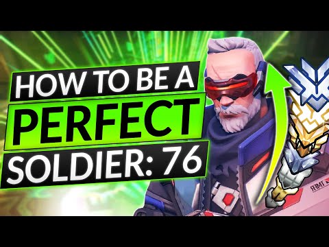 THE ULTIMATE SOLDIER 76 GUIDE for INSTANT WINS - PERFECT AIM and BEST DPS Tips - Overwatch 2 Guide