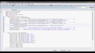 Java 8 tutorial 16 (Streams) - groupingBy, partitioningBy, counting, &amp; mapping Collectors methods