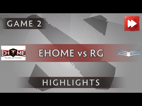 EHOME vs Rampage Gaming [Game 2] Dota 2 Professional League 2016 - Dota Highlights