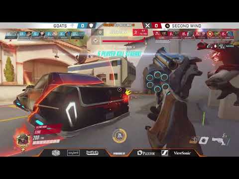 Second Wind vs GOATS - Overwatch BEAT Invitational Season 5
