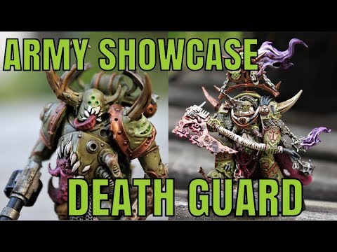 Death Guard Turin Army Showcase - Warhammer 40k (Battle Reports INCOMING)