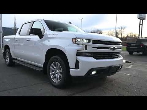 2020 Chevrolet Silverado 1500 Crew Cab Short Box 4-Wheel Drive RST in White for sale at Salmon Arm Chevrolet Buick GMC in Salmon Arm, BC