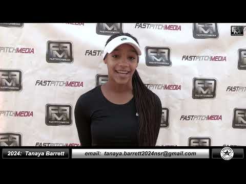 2024 Tanaya Barrett Committed Ohio State University Power Hitting Outfielder Softball Skills Video