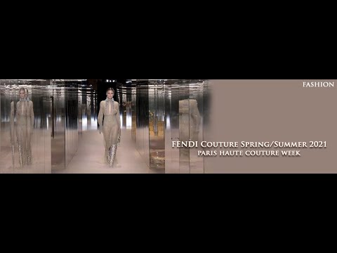 FENDI Couture Spring/Summer 2021 at Paris Haute Couture Week