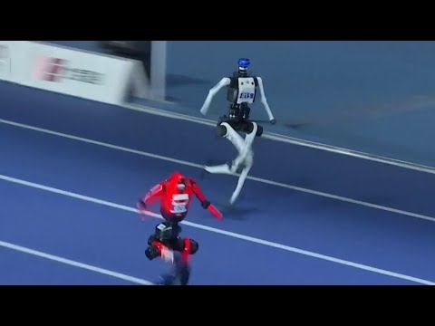Inside the global humanoid robot competition in China