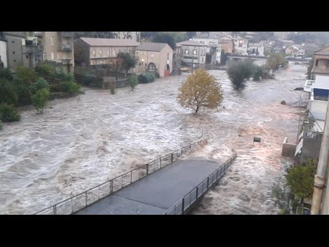 la Volane en Crue. Images très impressionnantes !