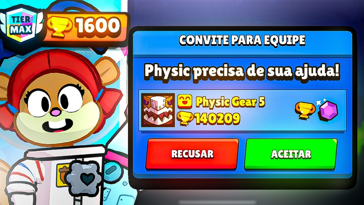 AJUDANDO o PHYSIC PEGAR TOP 1 do MUNDO DEPOIS dos 140.000 TROFÉUS!