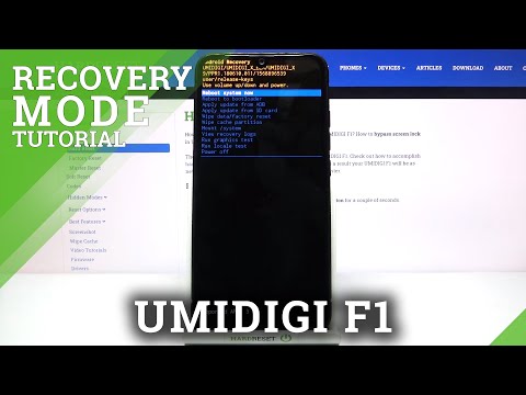 How to Exit Recovery Mode on UMIDIGI F1 – System Recovery