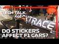 Do Stickers Affect F1 Cars? | F1 TV Tech Talk | Crypto.com