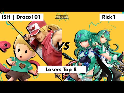 NOS Blitz Open Series Losers Top 8 - ISH | Draco101 (Terry/Lucas) Vs Rick1 (Pyra/Mythra) SSBU
