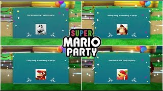 Super Mario Party - Unlockable Characters