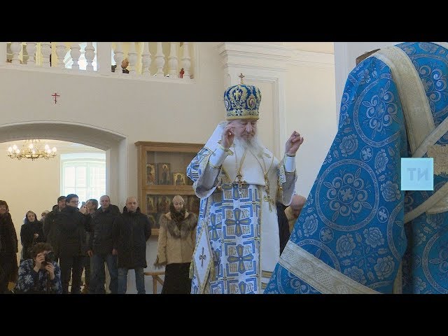 Владыка Феофан освятил отреставрированный храм Сергия Радонежского в Казани