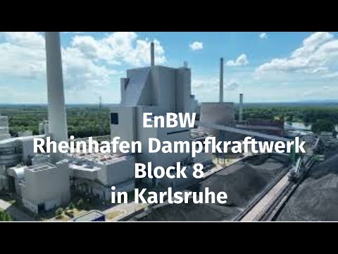 Rheinhafen Dampfwerk Karlsruhe Block 8 Overflight 25.06.2022