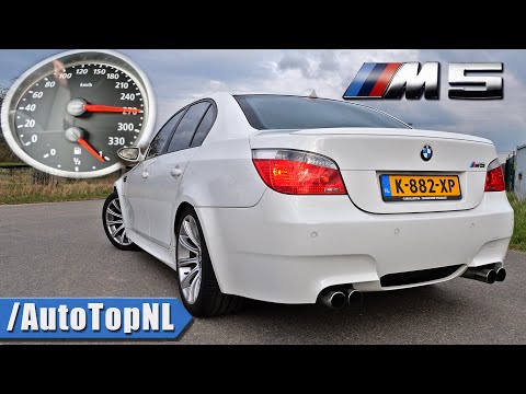 BMW M5 E60 5.0 V10 | ACCELERATION TOP SPEED & SOUND | AUTOBAHN POV by AutoTopNL