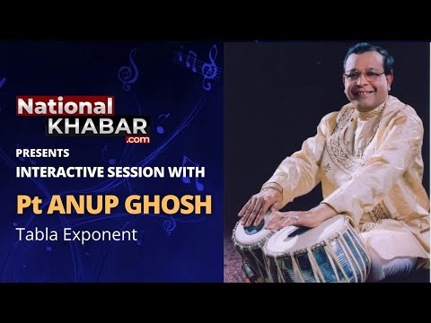 Pt Anup Ghosh on the show Amrit Rasvadan with Sweta Ranjan I पं अनूप घोष अमृत रसवादन प्रोग्राम में I