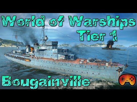 Bougainville angespielt - Tier 1 der französischen Kreuzer - World of Warships - Gameplay